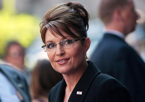 Sarah Palin in Kawasaki Eyewear